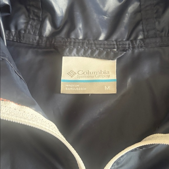 Columbia Windbreaker full zip colorblock medium EUC - Picture 3 of 3